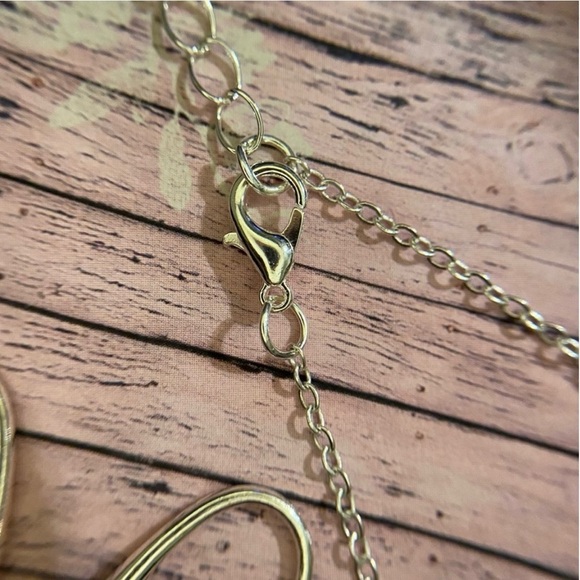 🆕 Sterling silver jewelry set 4 pc - necklace earrings ring bracelet - Picture 5 of 11